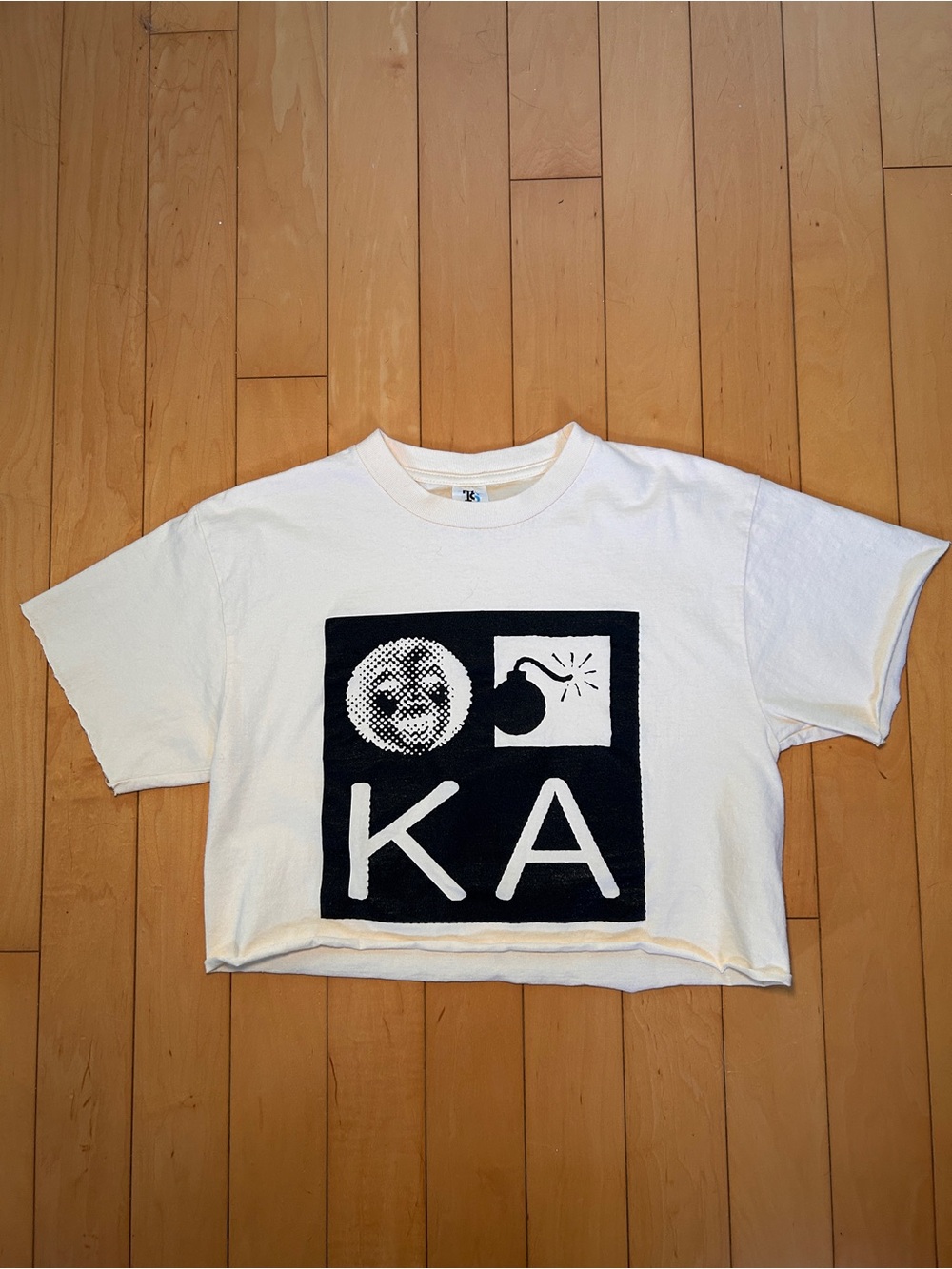 Kelcey Ayer Cropped Band Tee